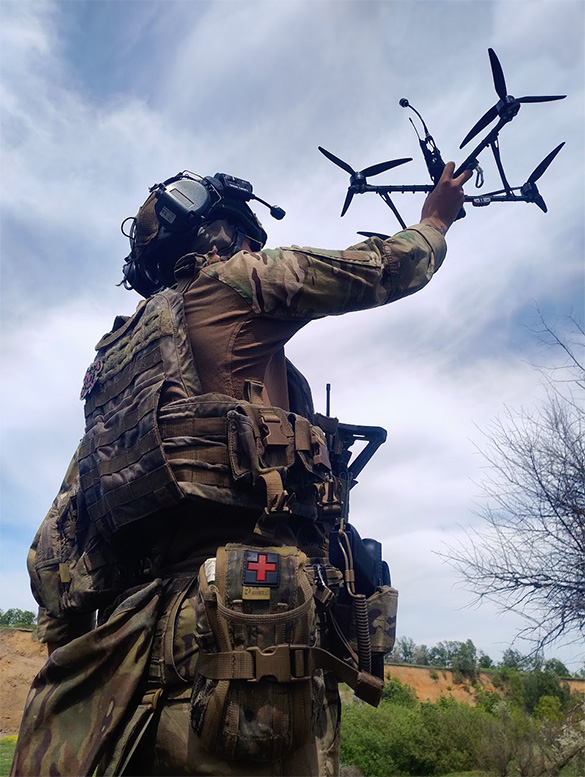 UAV drone content